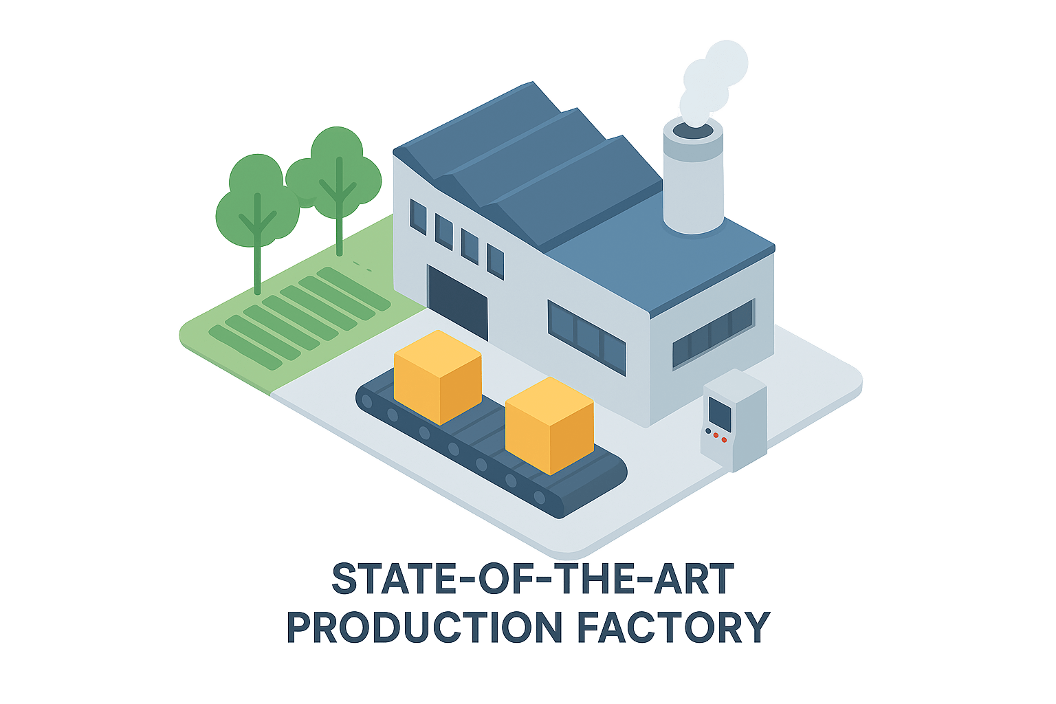 State-of-the-Art Production Factory 